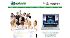 Desktop Screenshot of geoclickz.com
